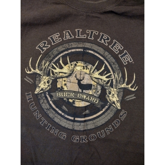 Realtree Hunting Grounds brown t-shirt - Picture 4 of 8
